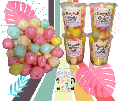 Freeze Dried Tropical Fruity Puffs (Jolly Ranchers)